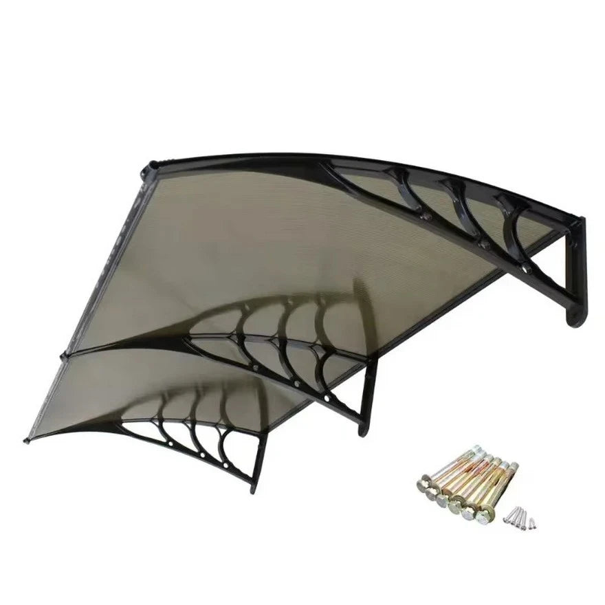 Aluminijumska nadstrešnica 200 x 120 cm – Bronzani leksan