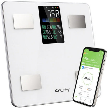 Pametna Digitalna Vaga do 226 kg Bela