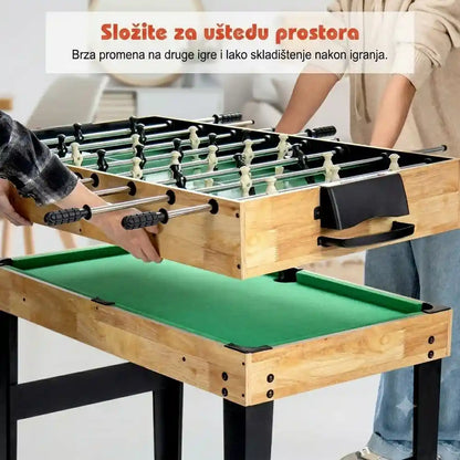 Sportivo 10u1 multifunkcionalni sto za stoni fudbal