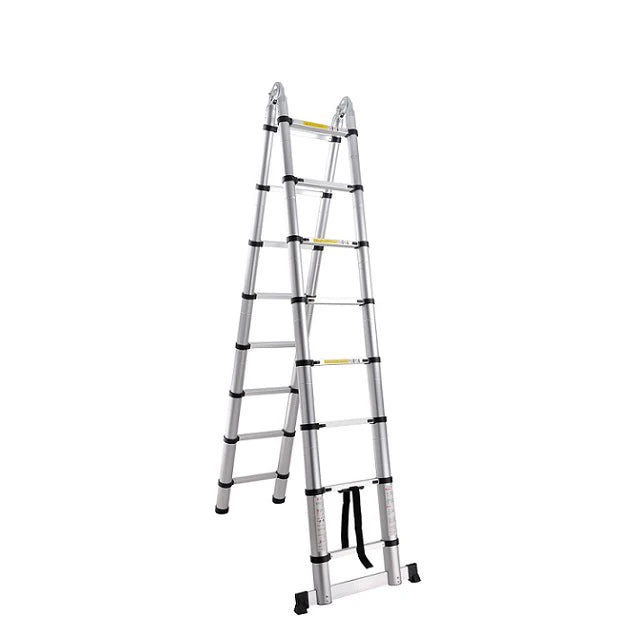 SuperStep Duple Aluminijumske Teleskopske Merdevine 2,8+2,8 XL