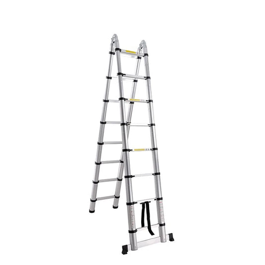SuperStep Duple Aluminijumske Teleskopske Merdevine 2,8+2,8 XL
