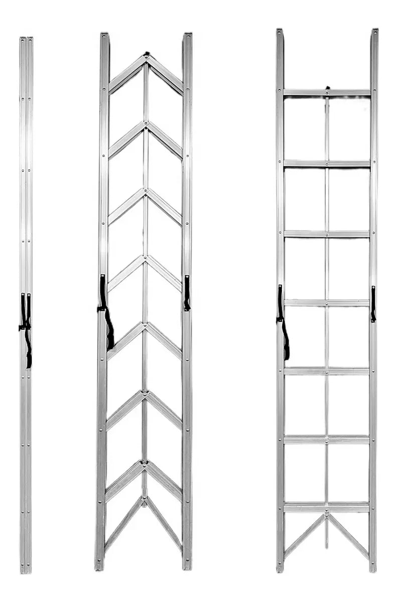 SuperStep Sklopive Štapne Alu Merdevine 233cm 7 Gazišta