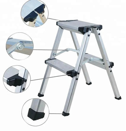 SuperStep Stepenaste Merdevine 2x2 Podest 49cm