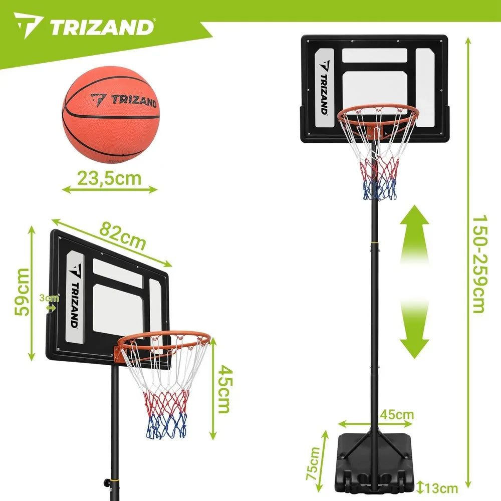 Trizand Mobilni Podesivi Koš do 259cm