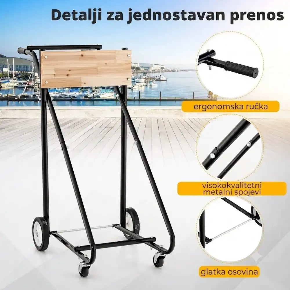 Veltor Transportna kolica za vanbrodski motor 150 kg