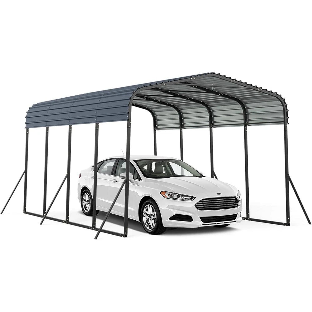metalna garaža nadstrešnica za auto 440x300 cm