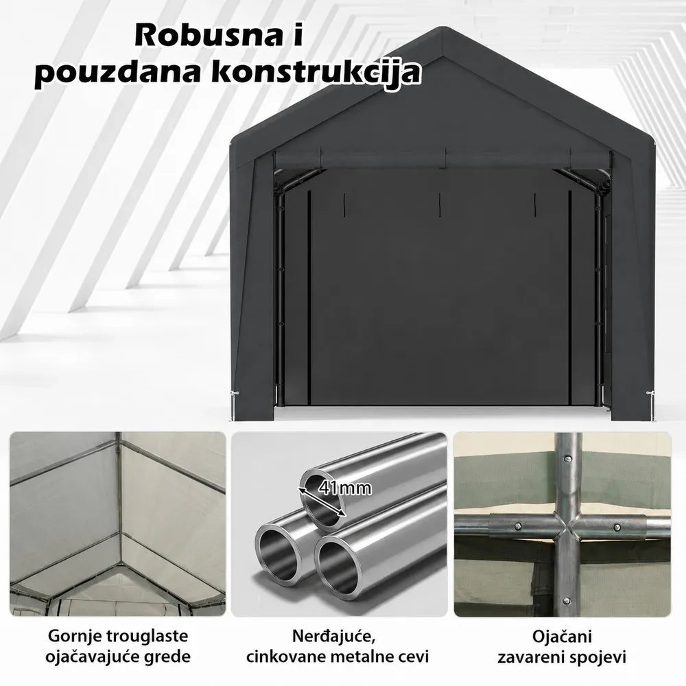 garaža šator paviljon 600x300 cm