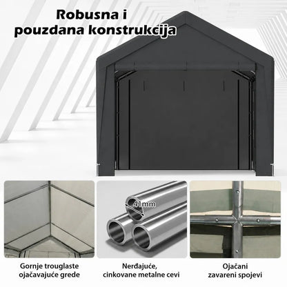 garaža šator paviljon 600x300 cm